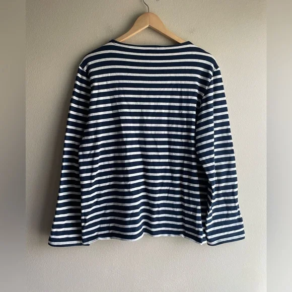 Saint James Women Striped Sweater Size 38 - Picture 6 of 10